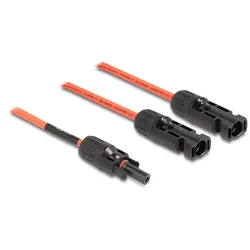 DELOCK DL4 Solar Splitter Kabel 1 x Buchse zu 2 x Stecker 30 W7P