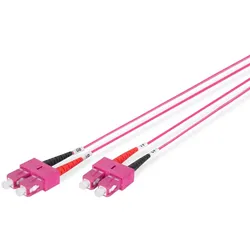 Digitus LWL Multimode Patchkabel, OM4, SC / SC
