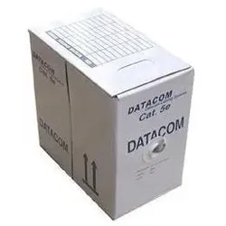 Datacom UTP flex,Cat5e PVC,Å¡edÃ1⁄2,,lanko (UTP, CAT5e, 305 m), Netzwerkkabel