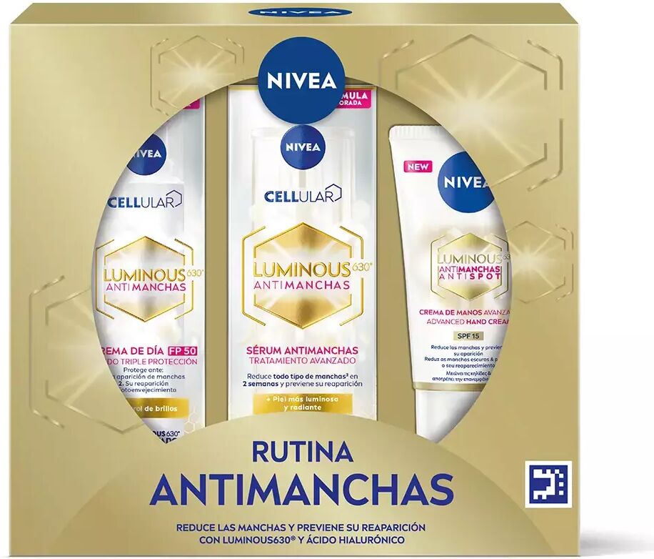 Nivea Luminous 630 Anti-Stain Case 3 Pieces