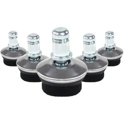 Filz-Gleiter STAND FZ I 5er Set silber hjh OFFICE