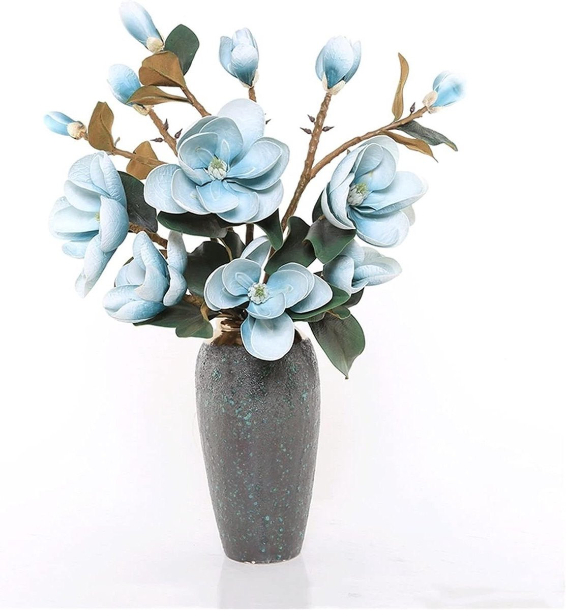 Kunstbloemenboeket Groot Lichtroze - Realistisch Nepbloemen Arrangement - Lengte: 97 cm