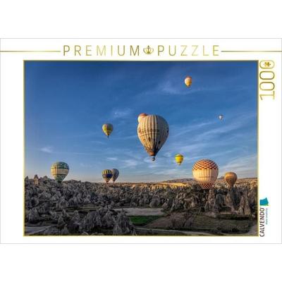 CALVENDO Puzzle Fahrt über Kappadokien | 1000 Teile Lege-Größe 64x48cm Foto-Puzzle für glückliche Stunden
