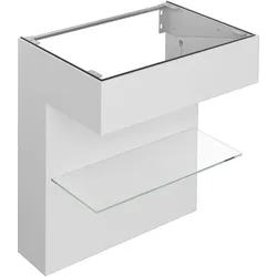 KEUCO Waschtischunterschrank „Edition 11 Art“ Manhattan (Lack, seidenmatt), Manhattan (Lack, seidenmatt), mit Beleuchtung 800 × 870 × 490 mm