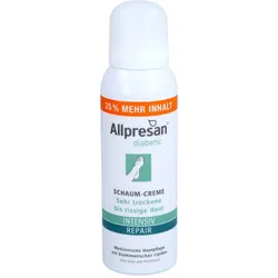 ALLPRESAN diabetic Inten.+Repair m.Urea Schaum-Cr.