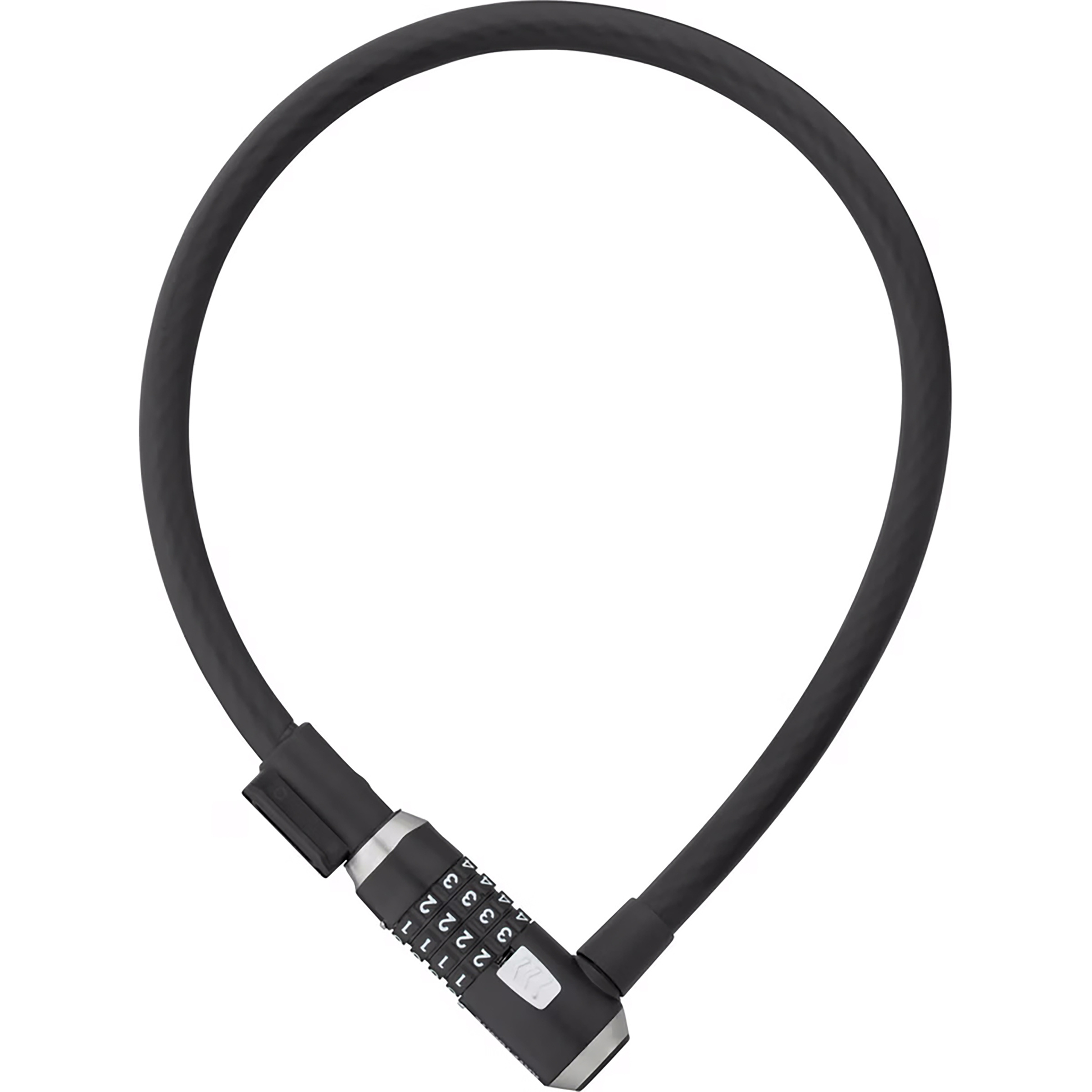 Kryptonite KryptoFex 1565 ComboCable Fahrradschloss Fahrradschlösser schwarz Größe 65CM Commuting