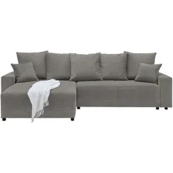Ecksofa Alatri Dunkelgrau