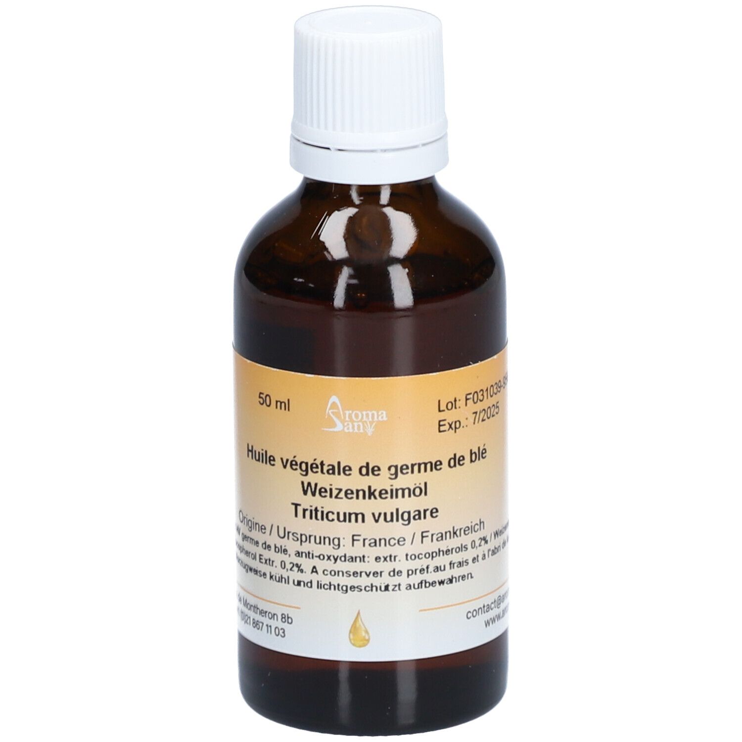 Aromasan Weizenkeimöl 50 ml Ätherisches Öl