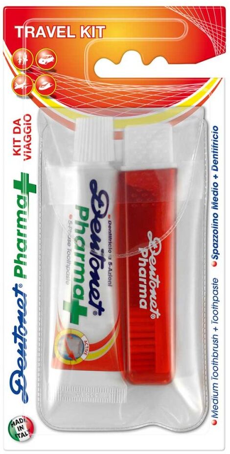Zahnputz Reiseset Dentonet Zahnbürste+zahncr.25 ml 1stk