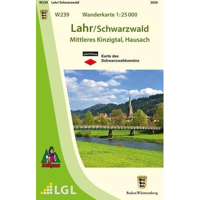 W239 Wanderkarte 1:25 000 Lahr / Schwarzwald, Sonstige von , Landesamt für Geoinformation und Landentwicklung Baden-Württemberg (LGL),