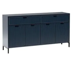 KOMMODE Linna 4D2S dunkelblau 165 cm