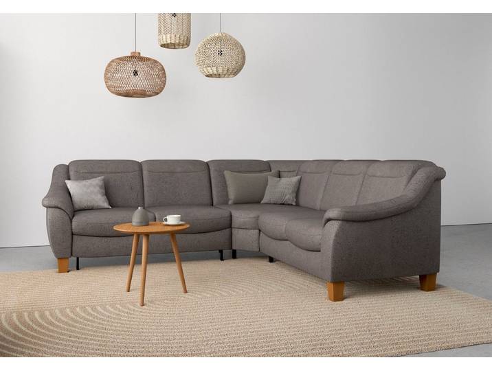 OTTO home Ecksofa Caldera L-Form, Federkern, optional Kopfteilverstellung, Schlaffunktion & Bettkasten