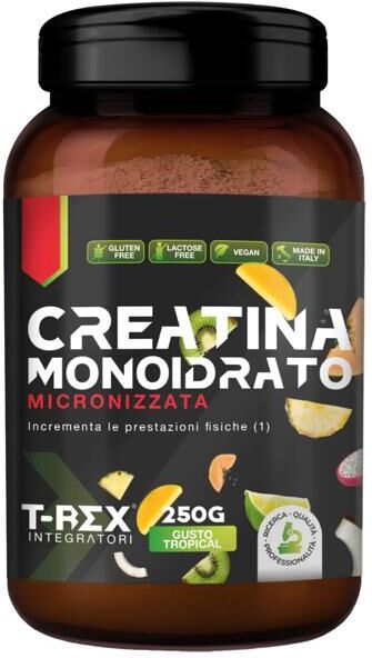 Rex Creatina Monoidrato Integratore Gusto Tropicale 250g