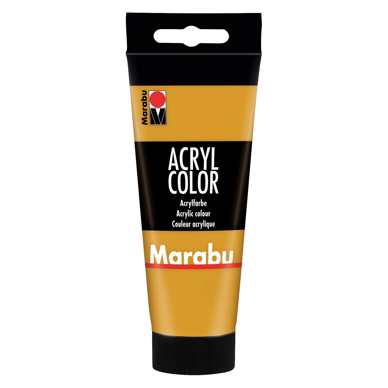 Marabu Künstler- Acrylfarbe Acryl Color 283 ocker 100 ml (100 ml) (12010 050 283)