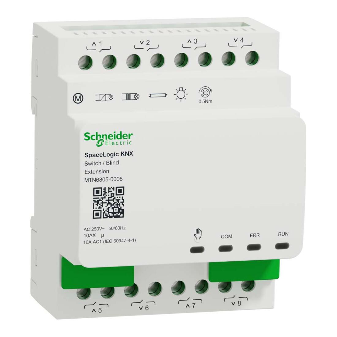 Schneider Electric Erweiterung Schalt./Jalou. SpaceLogic KNX MTN6805-0008)