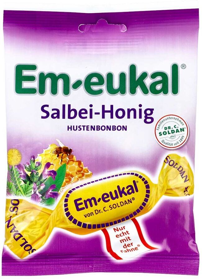 Em-eukal Em Eukal Bonbons Salbei Honig zuckerhaltig