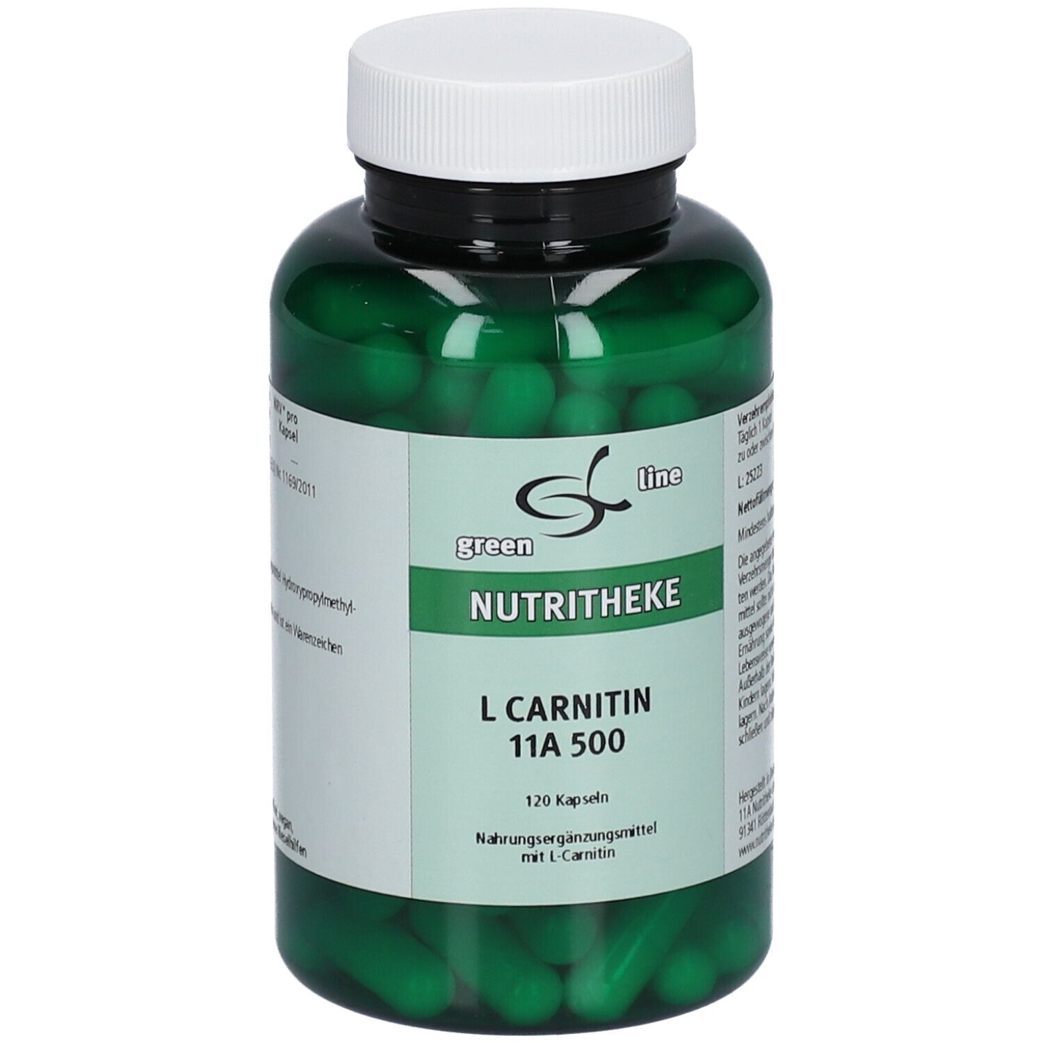 L-Carnitin 11A 500 Kapseln 120 St