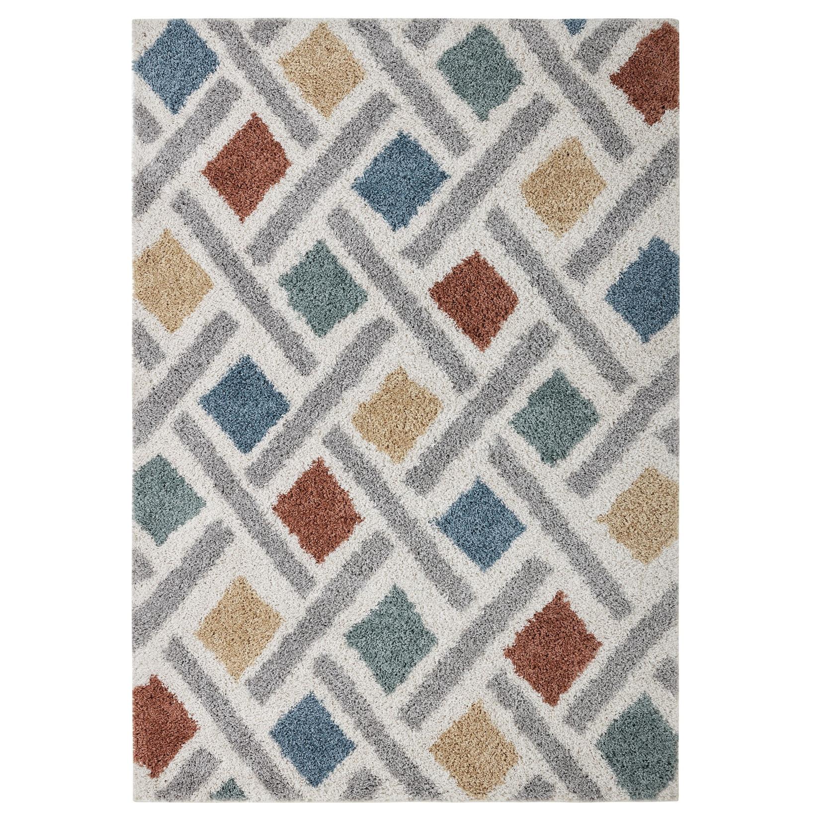 Teppich geometrisch Bunt 80 x 150 cm - MERSEY Kadima Design