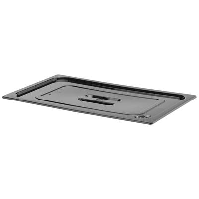 Hendi 12x Gastronorm-Deckel,GN 1/1,Schwarz,530x325mm