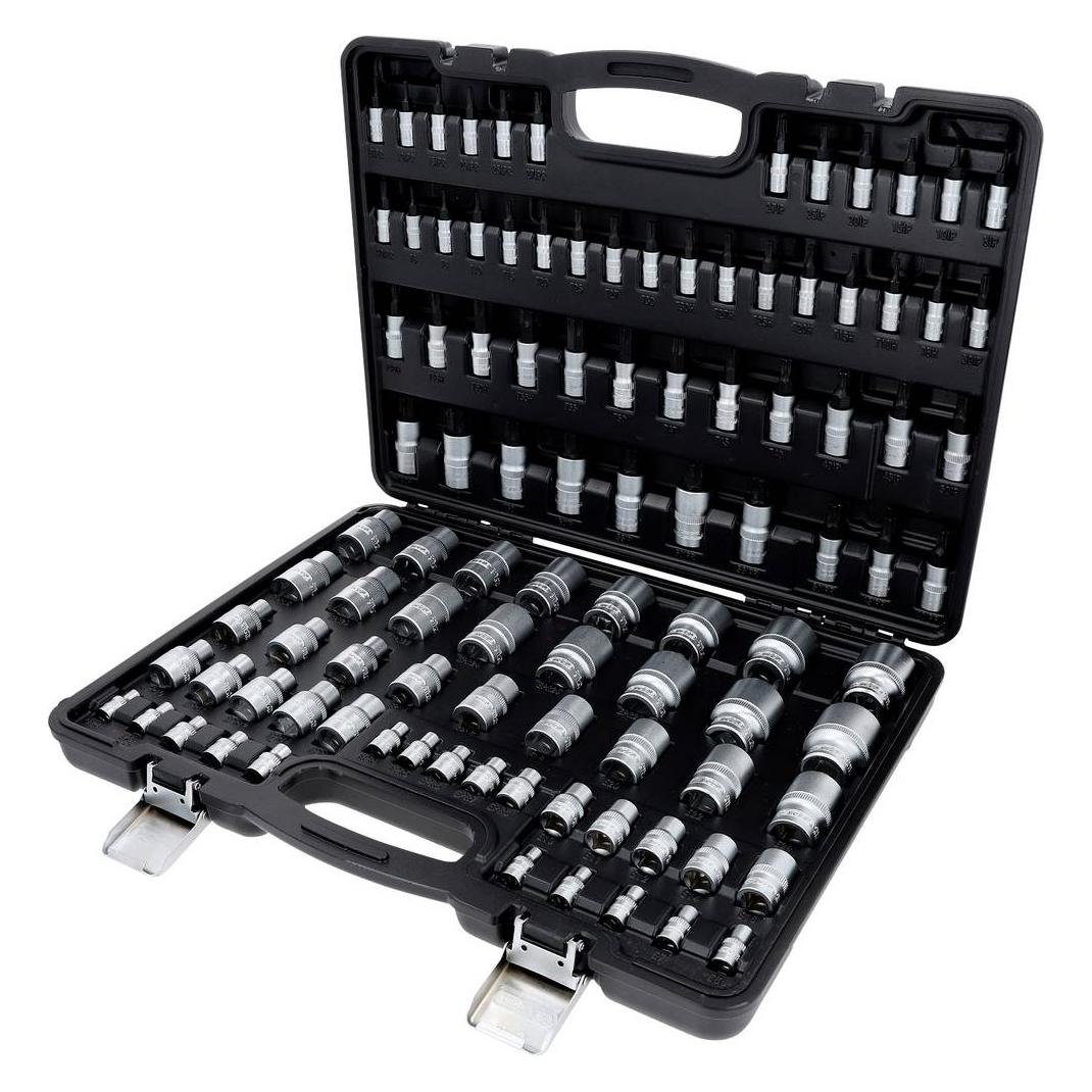 KS Tools 1/4"+3/8"+1/2" Torx-Steckschlüssel-Satz, 101-tlg (911.7101)