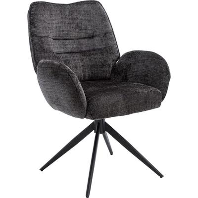 Esszimmerstuhl HOME AFFAIRE "Ronda", grau (anthrazit, schwarz, anthrazit), B:64cm H:94cm T:69cm, Stühle, Esszimmerstuhl