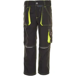 Planam, Arbeitshose, Bundhose anthrazit/gelb 86/92 98/104 (104)