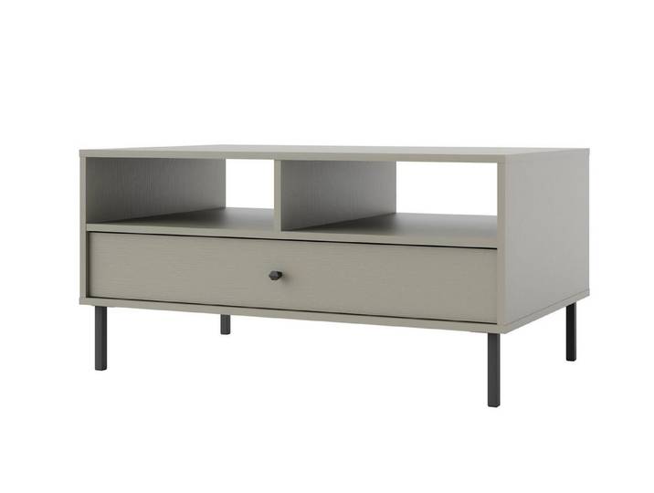 Compleo Couchtisch mit Schublade MALMA, klassisches Design MALMA, Breite: 51,8 cm