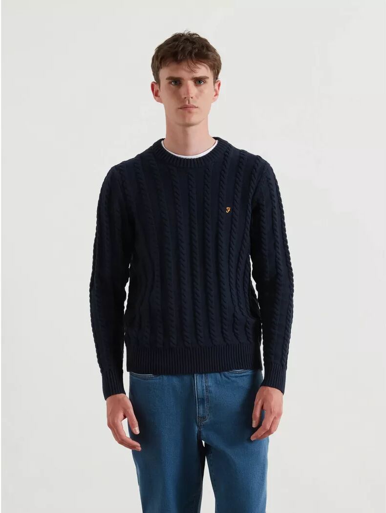 FARAH - Pullover, für Herren, Dunkelblau, Größe M