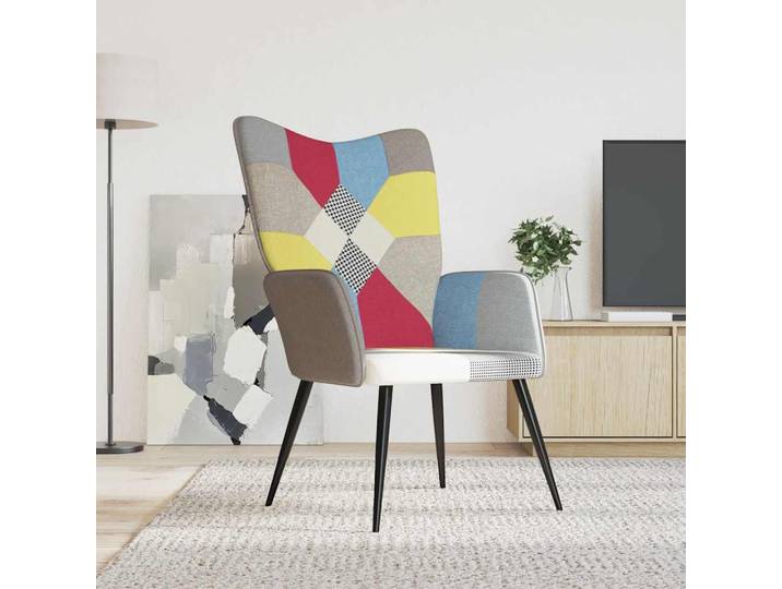 vidaXL Relaxsessel Patchwork Stoff
