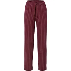 Tchibo - Flanell-Relaxhose - Damen - Gr. 40 - bordeaux