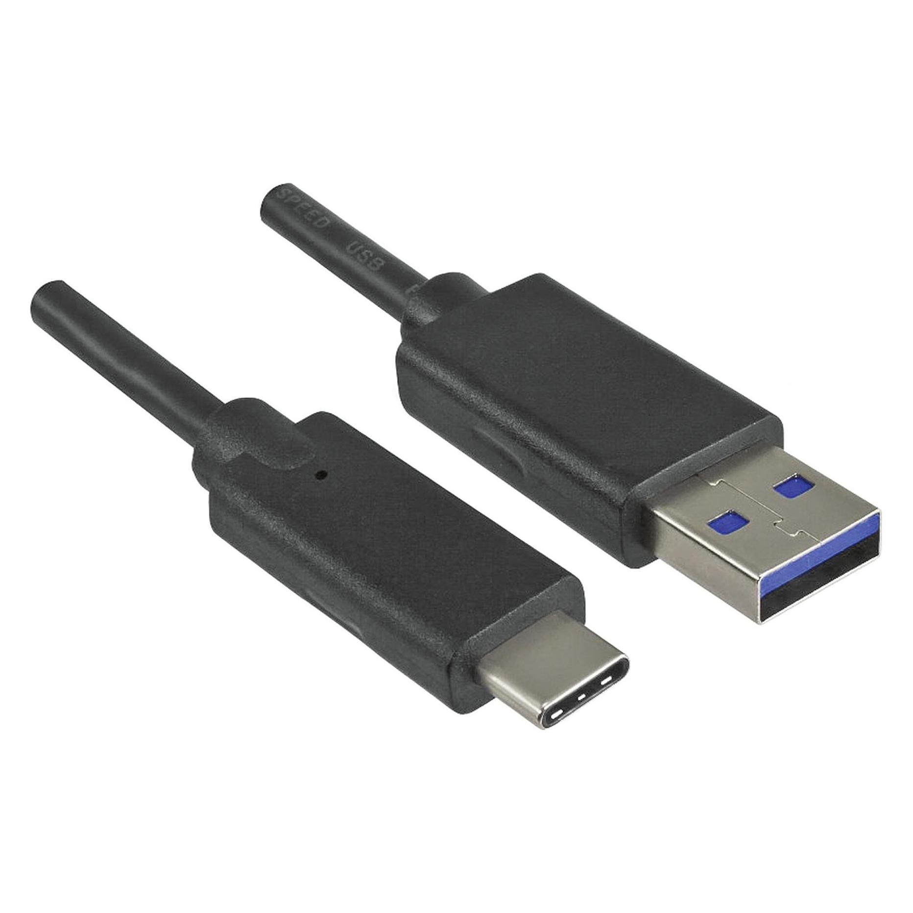 Dinic USB 3.1 Kabel TypC -A 3.0A 1m (1 m) (DINIC) Mindestbestellmenge: 7 Stück