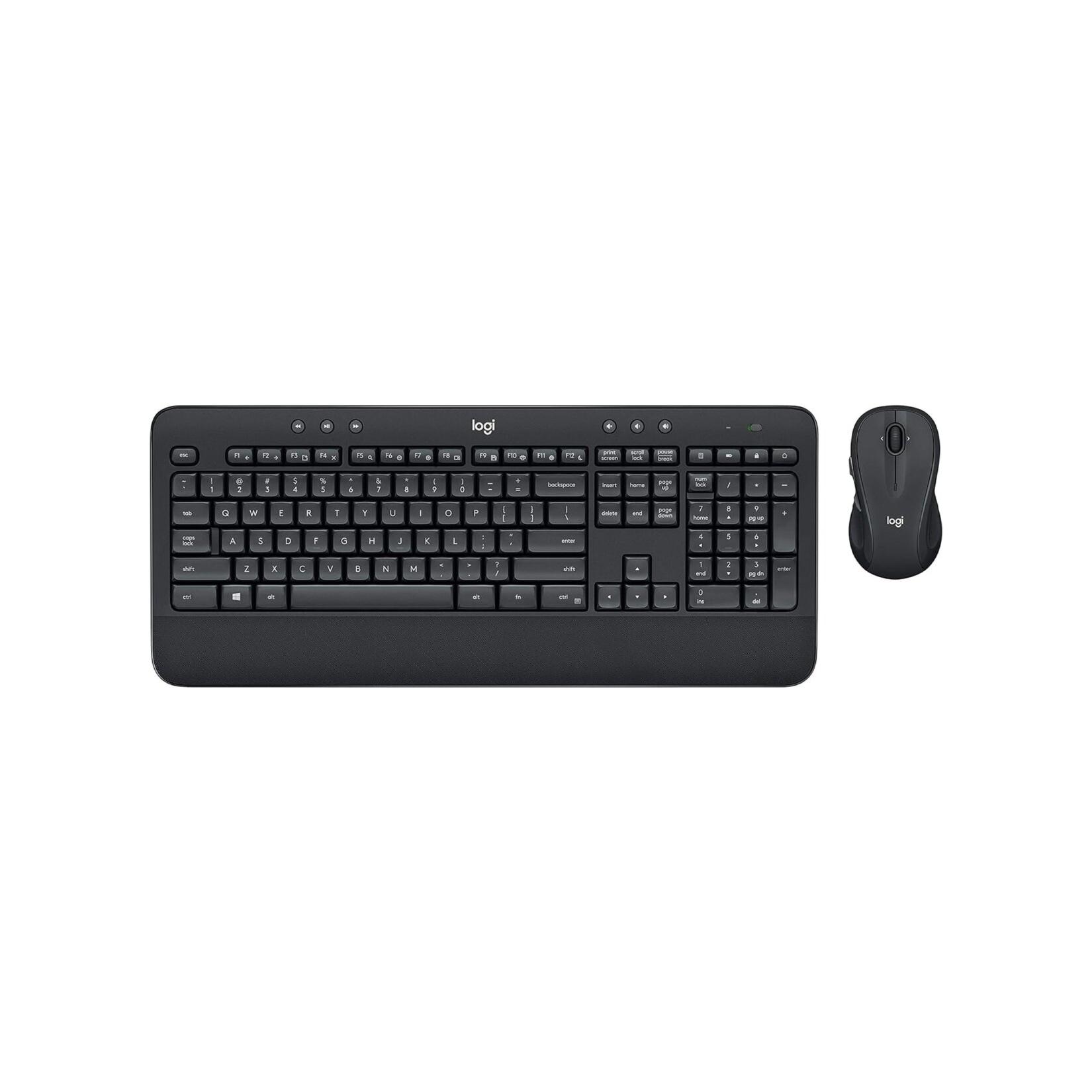 Leise Tastatur und Maus MK545 für Büro und Homeoffice mit