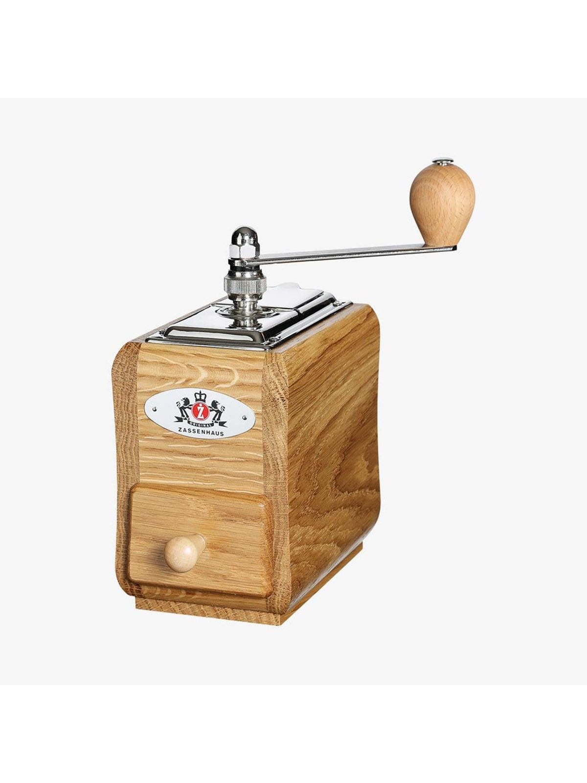 Zassenhaus Santiago Kaffeemühle Eiche/ergonomisch