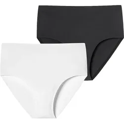 Schiesser Damen Maxislip Invisible Soft 2er Pack