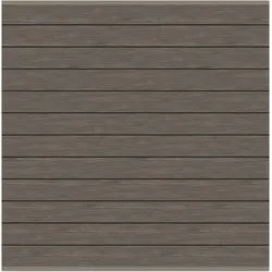 TraumGarten SYSTEM ALU Plus Zaun-Set vintage-oak