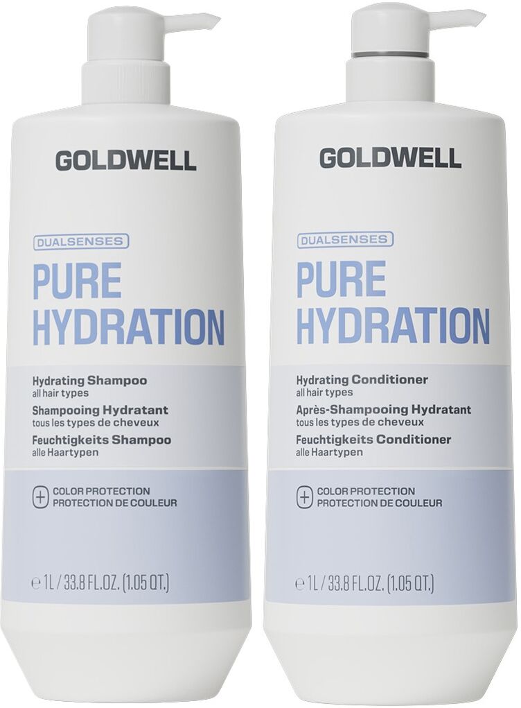 Goldwell Dualsenses Pure Hydration Hydrating Shampoo 1000Ml & Pure Hyd