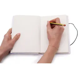 Small Notebook with strap - Leaves on the same tree
