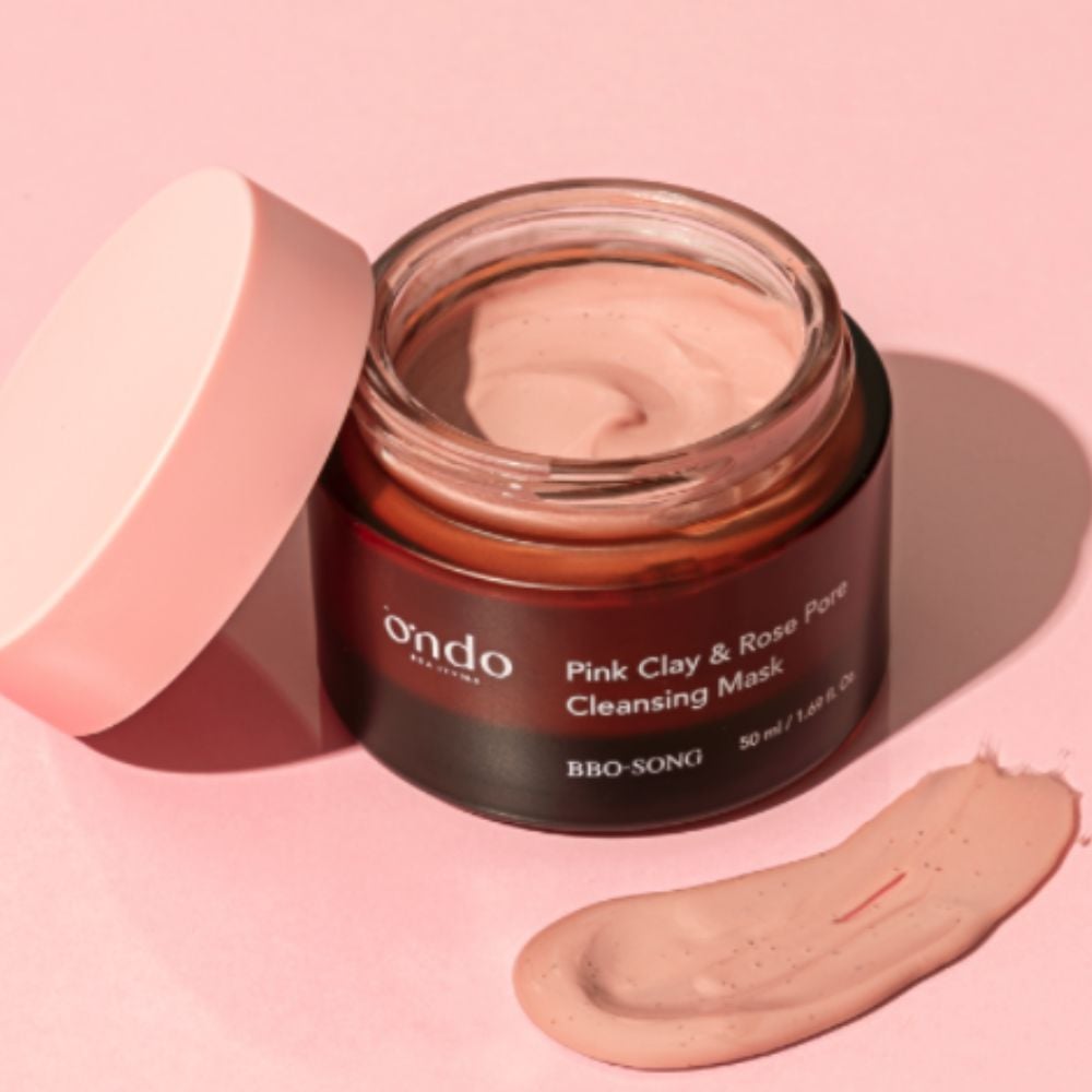 Ondo Beauty 36.5 Pink Clay & Rose Pore Cleansing Mask Bbo-Song 50mL