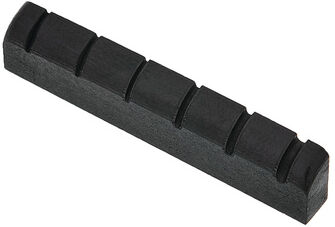 Hosco Hsbk-Ng1 Slotted Bone Nut BK Schwarz