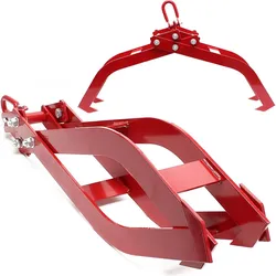 Wiltec, Zange, Forstzange Rückezange 1500kg 850mm Holzzange Hebezange Packzange Greifer (850 mm)