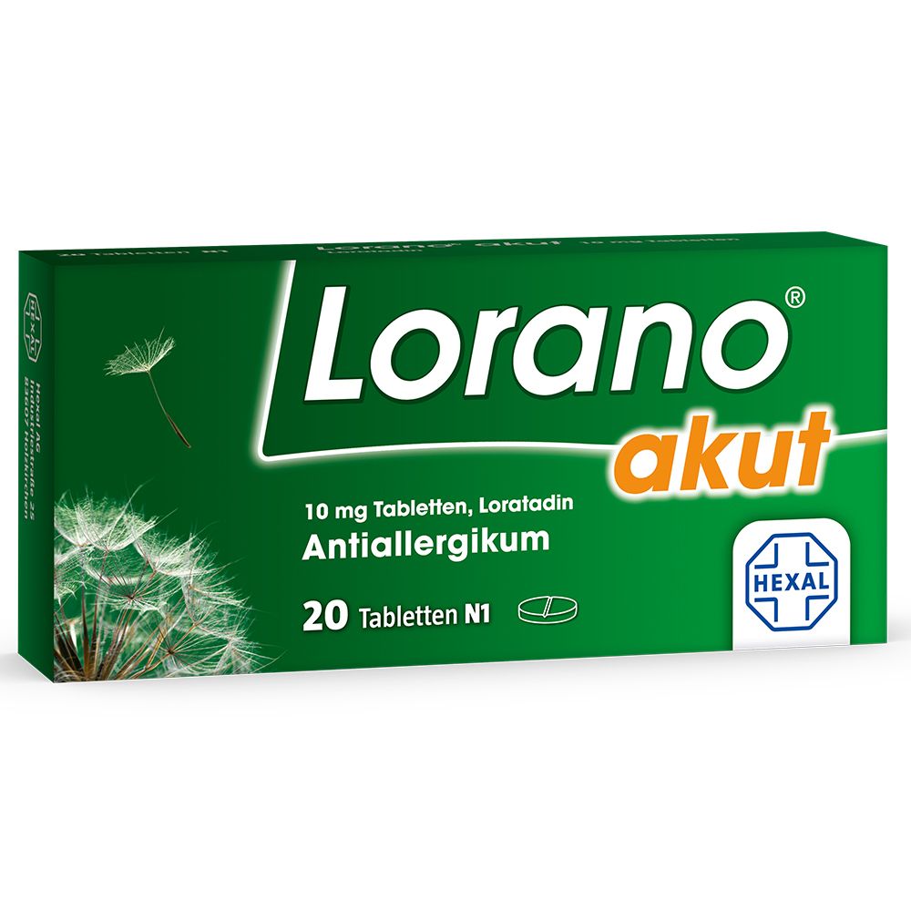Lorano akut Tabletten 20 St