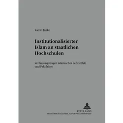 Institutionalisierter Islam an staatlichen Hochschulen, Fachbücher von Katrin Kahlke