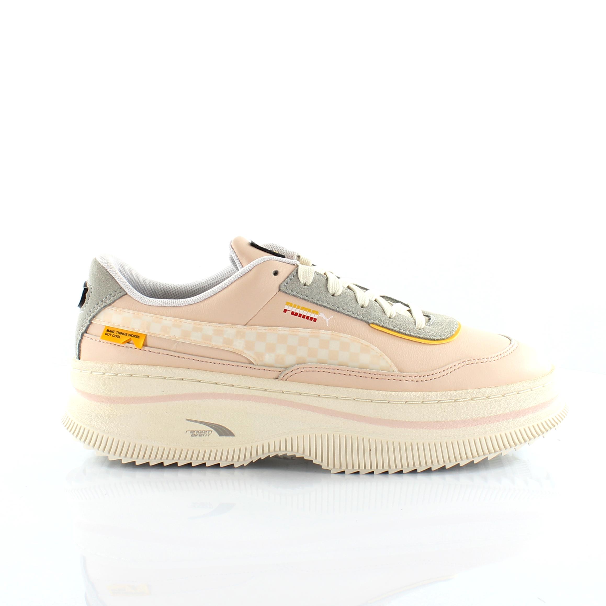 Puma Deva L Randomevent Dames Lichtroze Sneakers