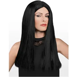 Rubies Morticia Addams - Kostüm Perücke für Fasching