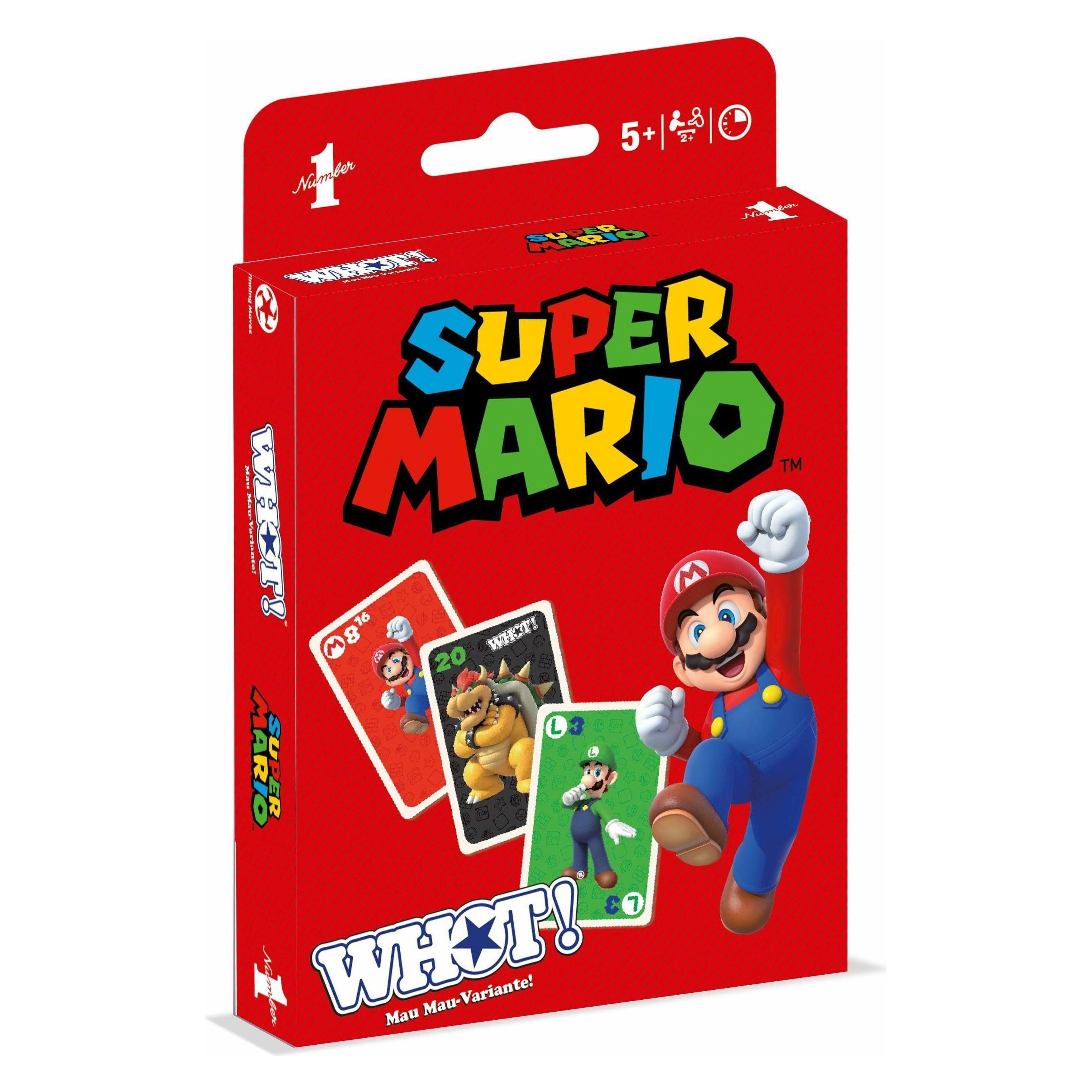 Winning Moves WHOT! (Mau-Mau) - Super Mario (Deutsch, 2 - 4 Spieler) (48411)