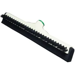 Unger PB45A Wasserschieber Wischer Combi Bürste mit Bürste 45 cm 2 Werkzeuge vereint, doppelte Moosgummilippe und Bürste
