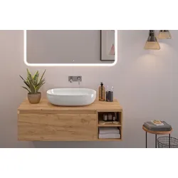 repaBAD Regal Base 30 x 52 x 35 cm in Eiche Classic
