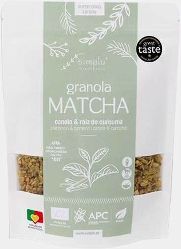 SIMPLU GRANOLA MATCHA 900g
