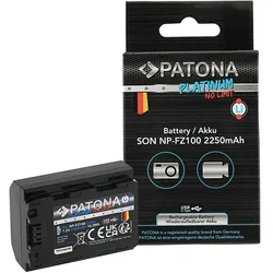 Patona Platinum NP-FZ100 USB-C (Kamera Akku), Kamera Stromversorgung, Schwarz