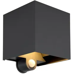 Globo Lighting LED-Aussenwandleuchte VERONIKA - B/H/T ca. 10.00x12.50x10.00